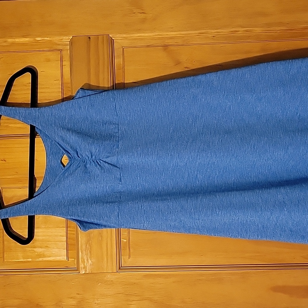 NWOT KUHL MOVA AKTIV blue & Heathered Sleeveless Dress Sz M
